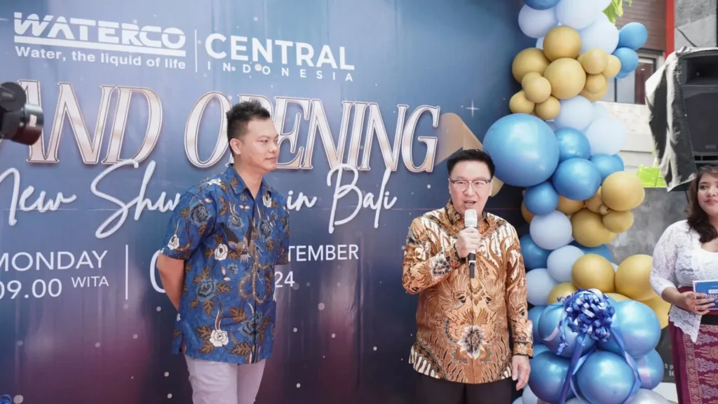 (Sambutan Mr. Kusnady Jacob, Chairman Waterco Central Indonesia)